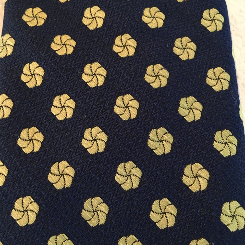Christian Dior Navy Tie - Picture 6 of 6